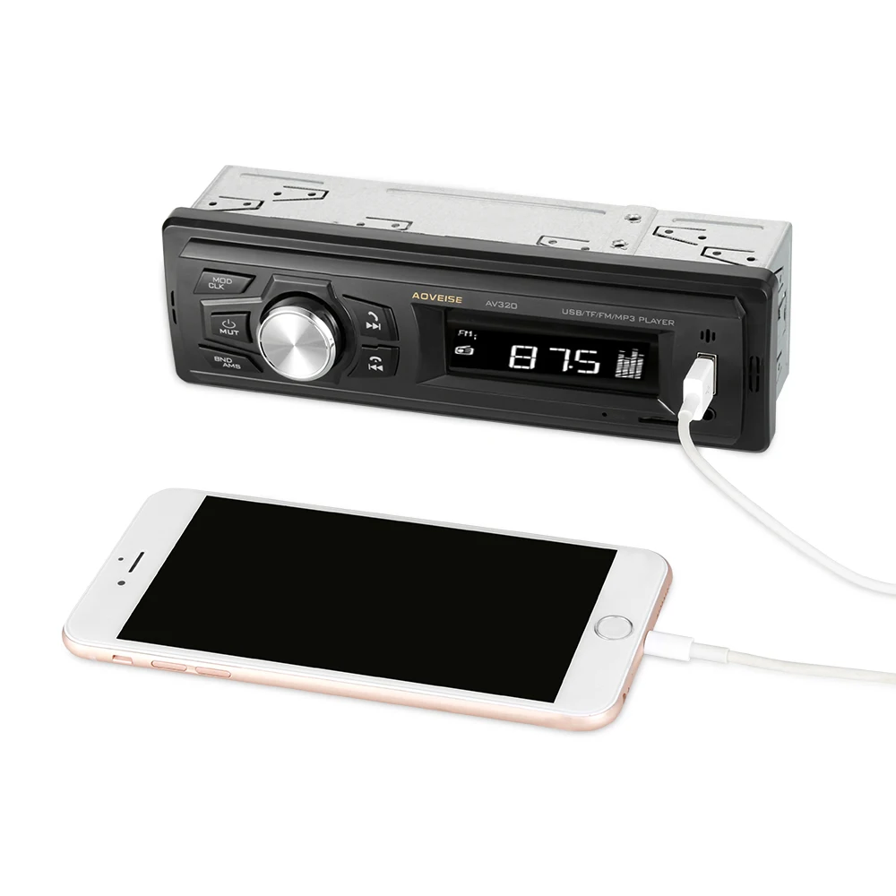 AOVEISE AV320 2 8 дюймов ЖК дисплей Экран Автомобильный MP3 плеер Bluetooth подключение музыки
