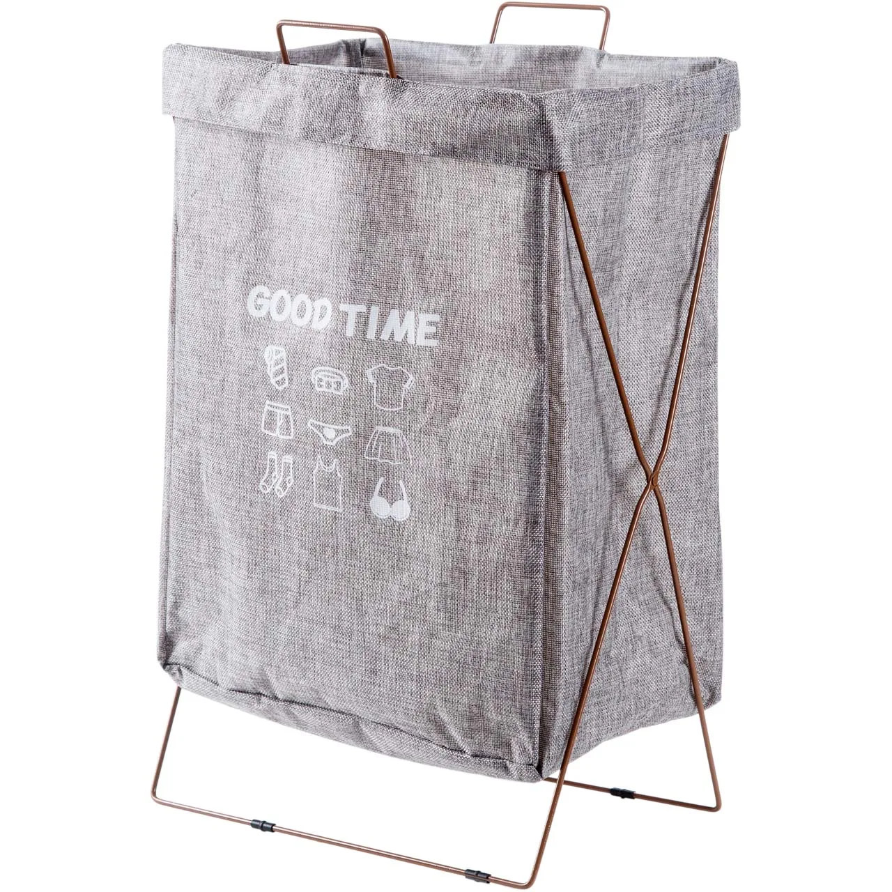 Fabric folding hamper dirty clothes storage basket portable bathroom large waterproof laundry home Organizer mx2251639 | Дом и сад