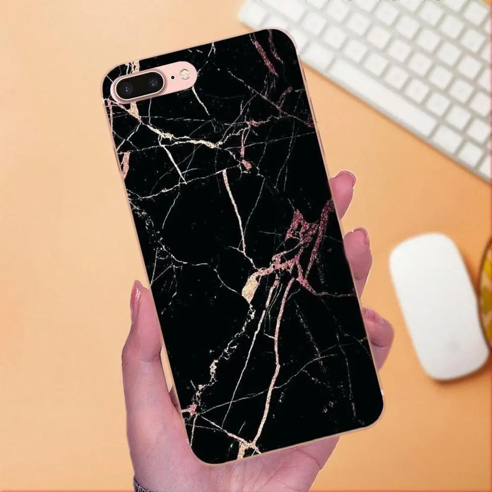 Красивый цветной мраморный принт для Huawei Honor 4C 5A 5C 5X 6 6C 6A 6X 7 7X 8 9 V8 V10 Y3II Y5II Y6II G8 P7 Play