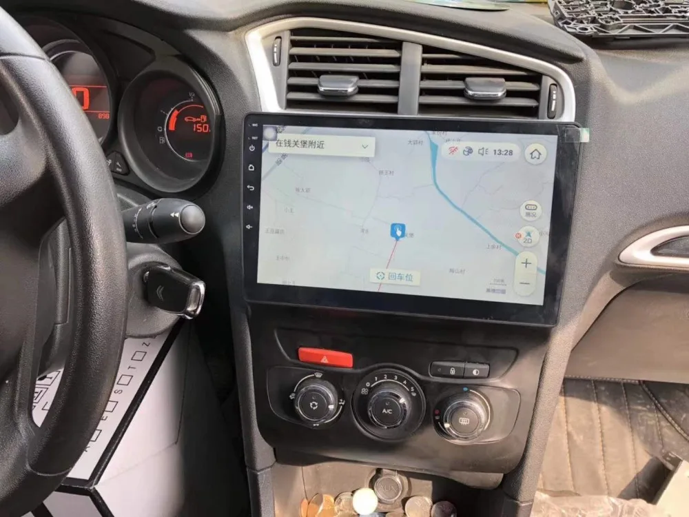 Автомобильный радиоприемник ChoGath 10 2 дюйма Android 7 0 GPS навигация для Citroen c4 2013 2017 с