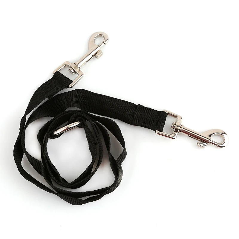 Сцепной пружинный поводок для собак эластичный двойной прогулок с питомцами|walking