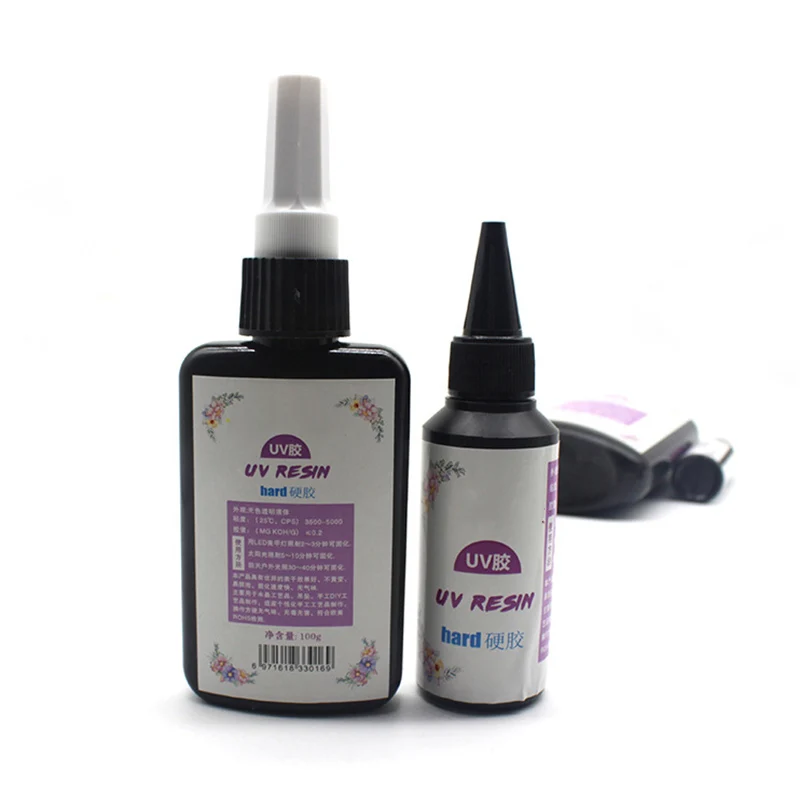 Сделай Сам УФ ультрафиолетовая Смола отверждающий раствор Быстросохнущий