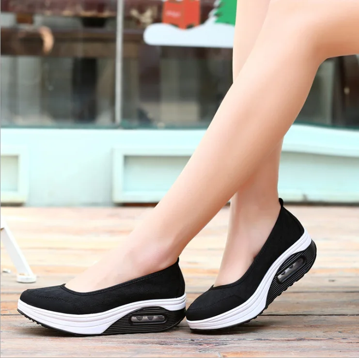 Koovan Women's Thick Bottom Sneakers 2018 Wholesale Summer New Rocking Fashion Shoes Casual Sneaker For Mather | Обувь