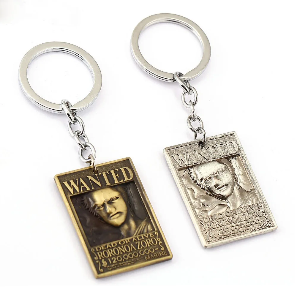 Аксессуары для аниме H & F брелок Zoro собаки ключей из сплава|key holder|ring keykeychain figure |