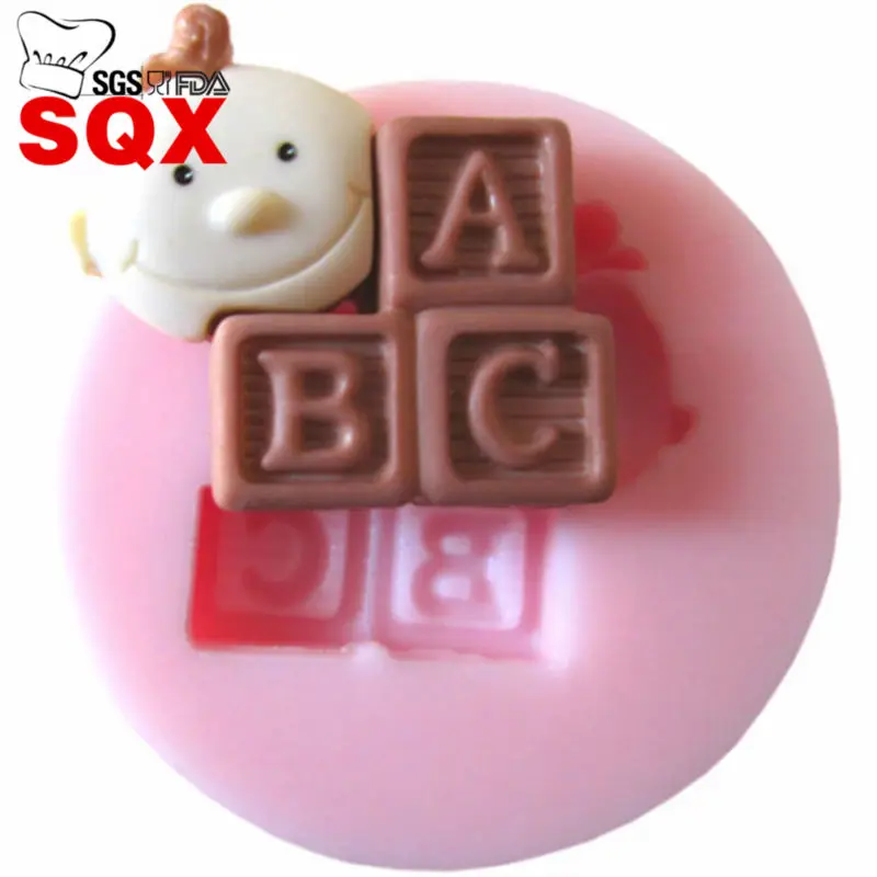 ABC силиконовая форма для шоколадного помадки торта DIY кухонные аксессуары SQ15116 |