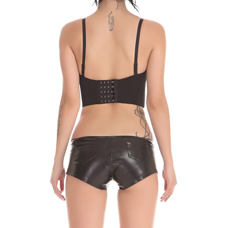 Белый Кристальные Самоцветы Бисер рок готика Soutien Gorge сексуальное нижнее белье