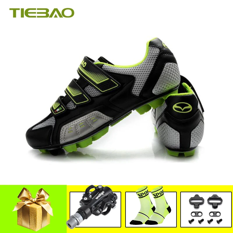 Tiebao обувь для велоспорта Zapatillas Deportivas Hombre самозапирающаяся Профессиональная