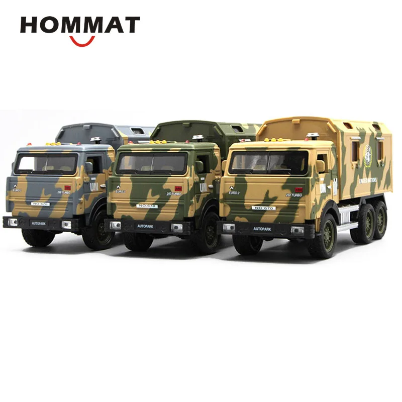 HOMMAT моделирование 1:32 КАМАЗа военный автомобиль силы грузовик автомобиль литой игрушечный автомобиль модель подарочные Машинки Игрушки для детей