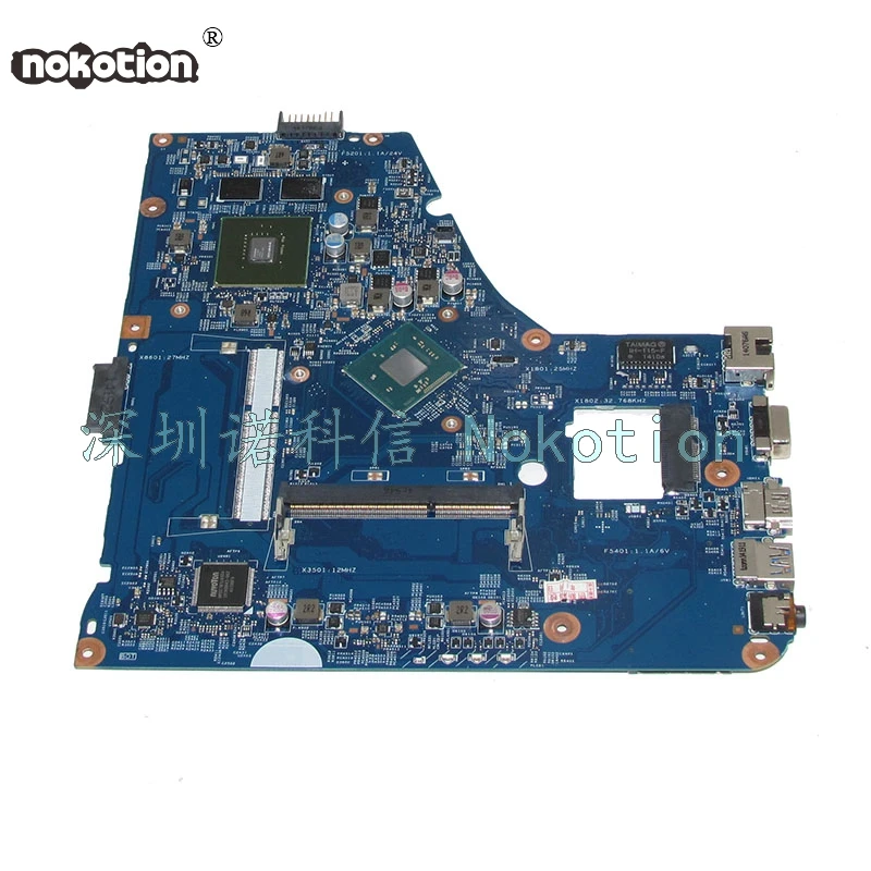 NOKOTION EA40-BM MB 488.4oc05.01m NBMGQ11008 NB.MGQ11.008 для acer aspire E1-410G материнская плата ноутбука SR1W3 N2930