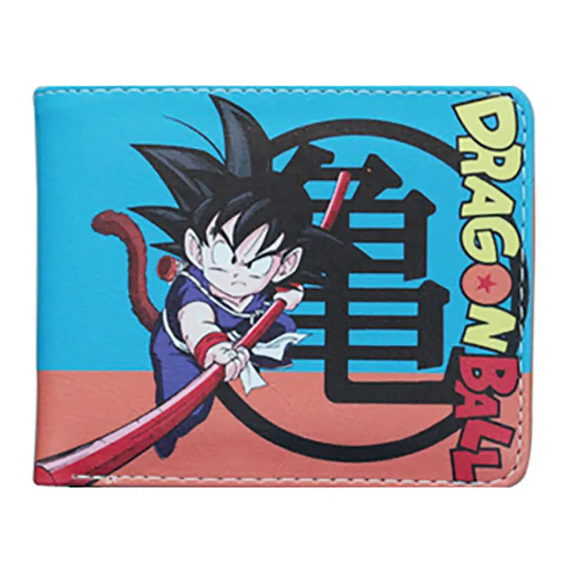 N Горячая новинка аниме-кошелек мультфильм Dragon Ball кошельки carteira анимация держатель карты сумки подарок для мужчин дети кожаный короткий кошелек - Цвет: N