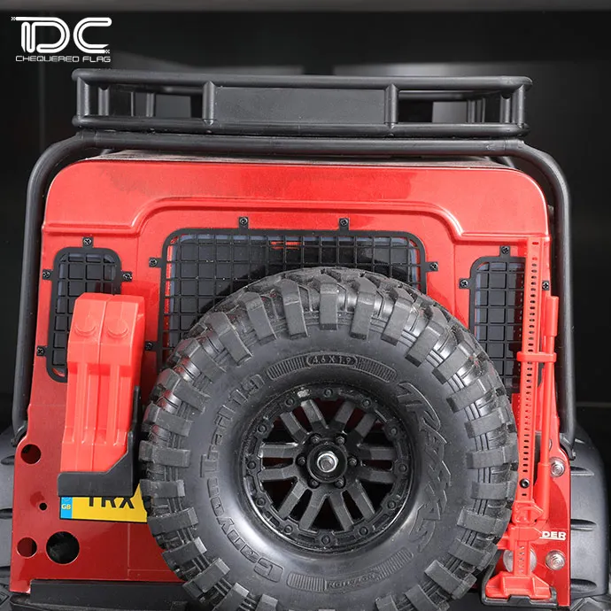 Задняя маленькая сетка для боковых окон 2 шт. TRAXXAS TRX4 TRX-4 TRX 4 | Игрушки и хобби