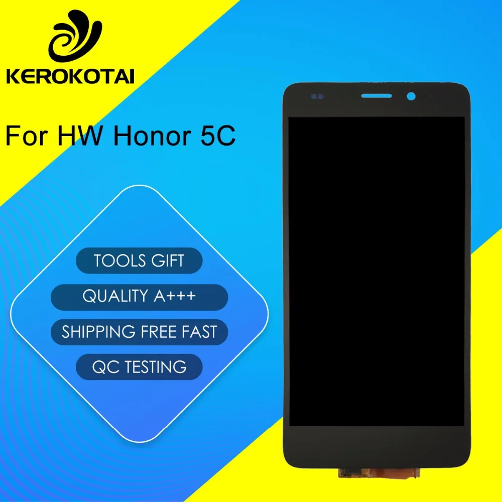 Для HW Honor 5C 100% протестированный высококачественный ЖК-дисплей сенсорный экран