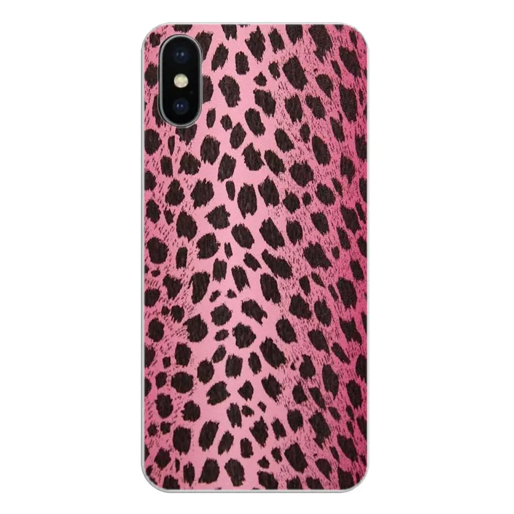 Black and Pink Leopard Art Collage Print Silicone Phone Bag Case For Xiaomi Mi A1 A2 5X 6X 8 lite SE Pro Max Mix 2 2S 3 Mi5 Mi5S |
