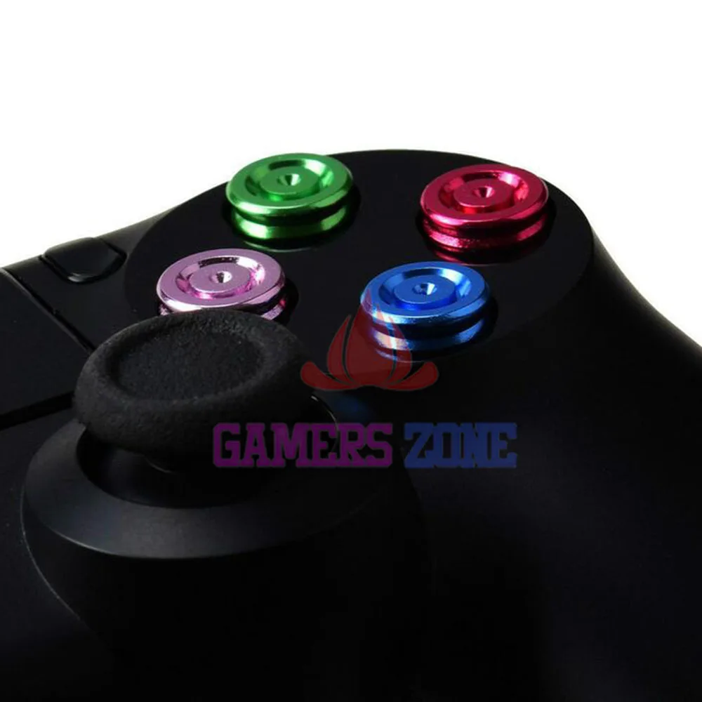 Набор из 30 алюминиевых металлических пулевых кнопок для контроллера Sony Playstation 3