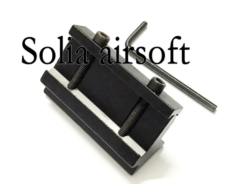

NEW TACTICAL 45 DEGREE OFFSET 20MM RIFLE WEAVER RAIL SCOPE MOUNT