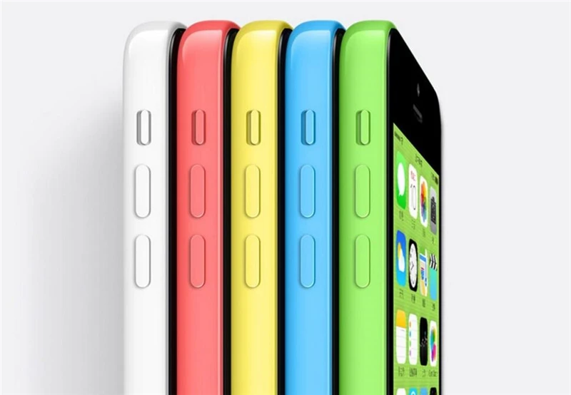 Разблокированный Apple iPhone 5C iOS двухъядерный 8 ГБ/16 ГБ/32 ГБ 8MP камера 4,0 дюймов wifi gps 3g сотовый телефон