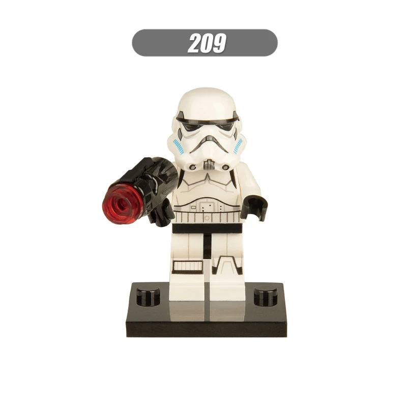 Stormtrooper Одна распродажа, космические войны, Пробуждение силы, Чубакка, Кайло Рен Хан, Solo, Супер герои, строительные блоки, кирпичи, игрушки для детей, X0104 - Цвет: Stormtrooper
