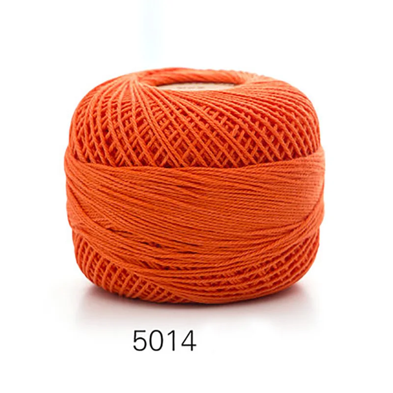 Color 05014 5# разъемная застежка-молния из вязаного кружева для ручная вязка крючком из тонких нитей для Подушка DIY кружева поставляет 50 г мягкий 3 слоя хлопок XA010 - Цвет: Color 05014