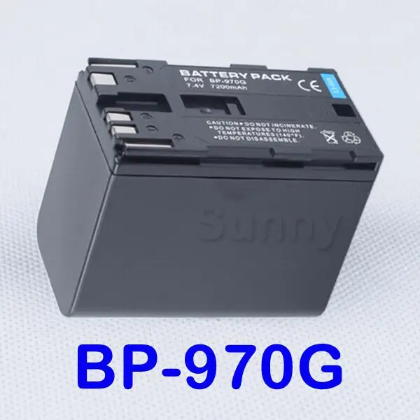 BP 970G Аккумулятор для Canon GL1 GL2 XH A1 A1S G1 G1S XF300 XF305 XL H1 H1A H1S XL1 XL1S XL2 Camcorder|battery for canon|canon xl2
