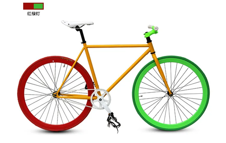 Оригинальный X Front бренд Fixie Велосипедный Спорт fixed gear велосипед 46 см 52 DIY