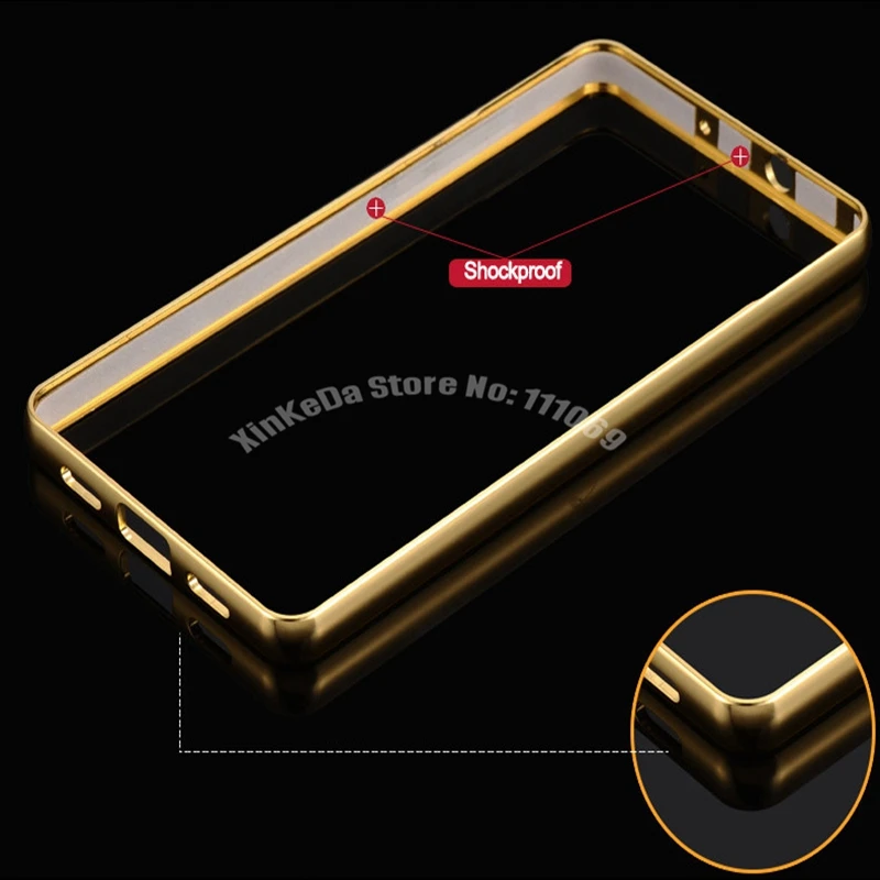 10 шт. роскошный акриловый Алюминиевый металлический зеркальный чехол для Huawei Ascend