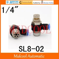 quick connector sl8 028mm to 14 direct installation l type brass pneumatic hose componentsair fitting