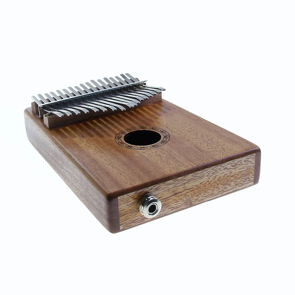 17 клавиш электрическое пианино Kalimba большой палец Mbira клавиатура из массива