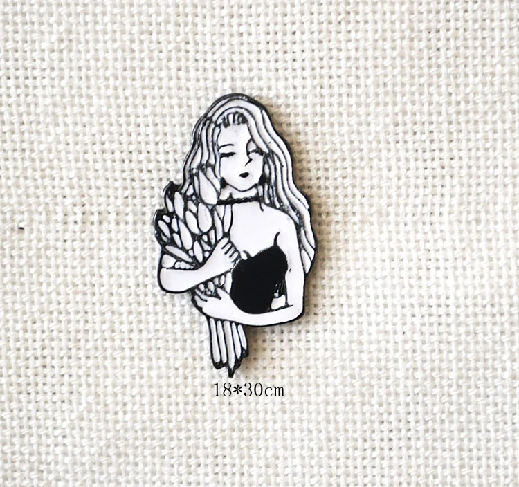 WEISHUOLI милые эмалированные броши для девочек в мультяшном стиле значок простые