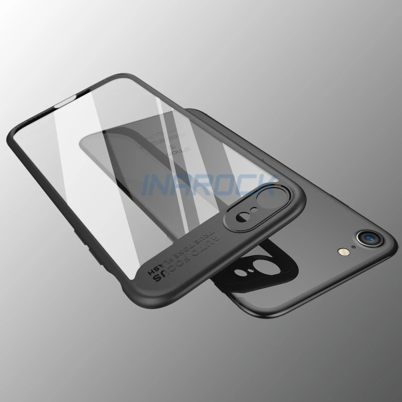 Inarock Прозрачный мягкий силиконовый высокая прозрачность чехол для iPhone X Чехол