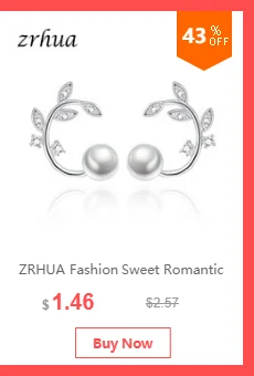 ZRHUA новые модные хорошие продажи 925 стерлингового серебра звезда серьги аксессуары белые овальные brincos для женщин/девочек свадебные украшения