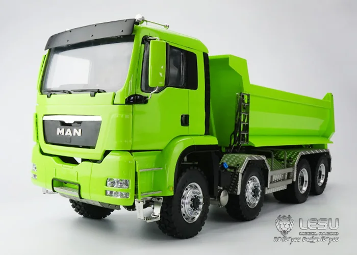1/14 грузовик MAN(TGS) 8X8 гидравлический U ковш самосвал Модель высокий крутящий момент LS-20130016 RCLESU Tamiya самосвал