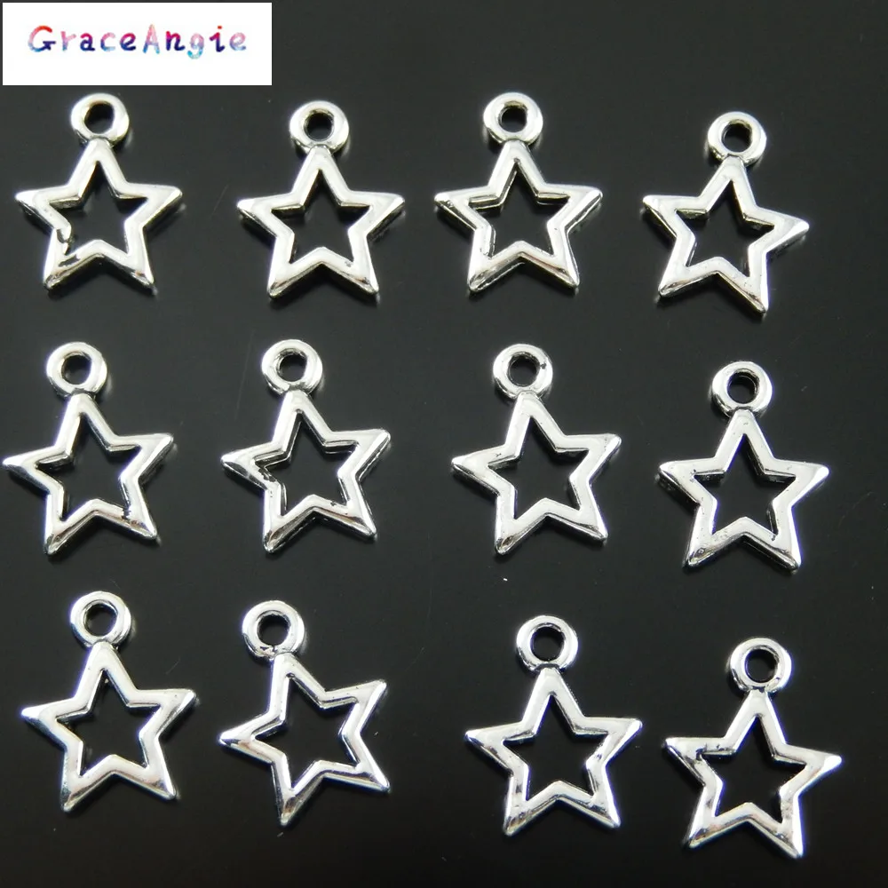 GraceAngie 20 шт. ювелирные изделия из сплава полые готические подвеска для