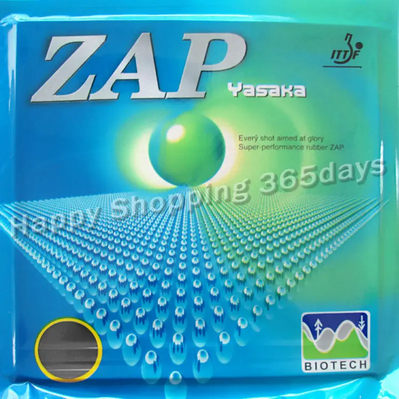 Оригинальный Yasaka ZAP 40 мм BIOTECH нет ИТТФ пипсов-в настольный теннис пинг-понг резина