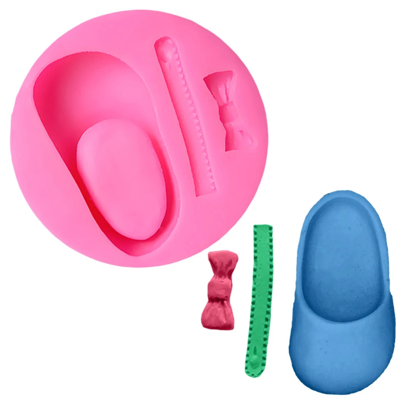 

Cute Baby Shoes silicone moulds for cake decorating molde de silicone para biscuit silicone cake mold forma de bolo EP009433