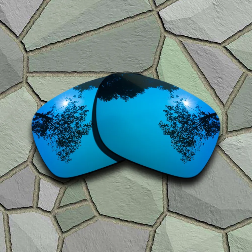Sky Blue&Bronze Copper Sunglasses Polarized Replacement Lenses for Oakley Holbrook-(TAC)