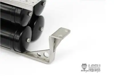 LESU металл CNC 4 газовые танки RC 1/14 Трактор модель грузового автомобиля обновление