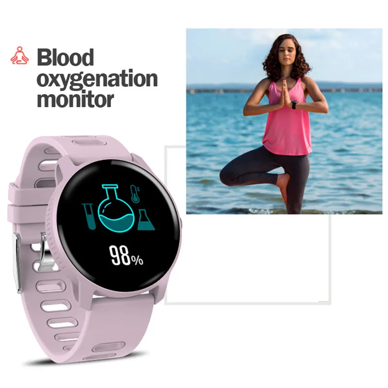 Смарт часы Centechia для мужчин и женщин спортивные водонепроницаемые фитнес трекер