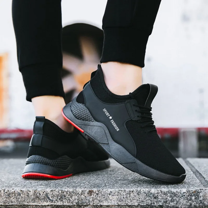 Мужские кроссовки 9908 беговые воздух сетка дышащие для активного отдыха и спорта