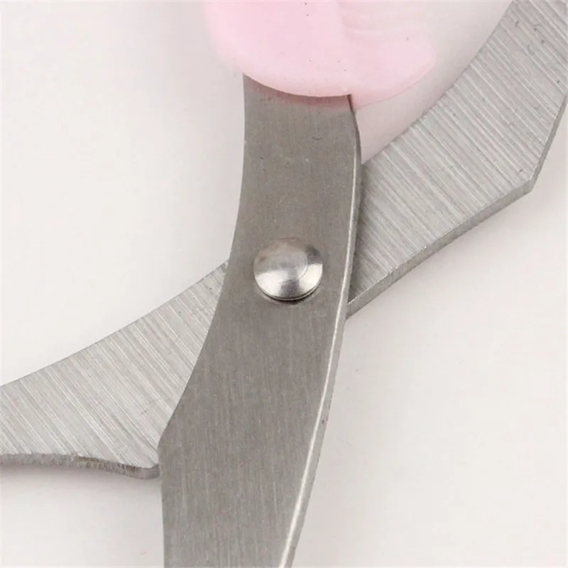 Ножницы для стрижки бровей с расческой средства снятия макияжа груминга