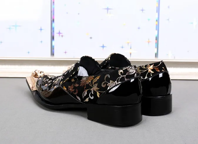 Роскошные Мужские модельные туфли Chaussure Homme кожаные свадебные с острым носком и
