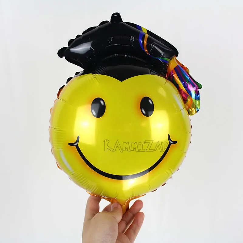 100 шт. мини удачи выпускник Фольга шар Выпускной Официальные Вечерние