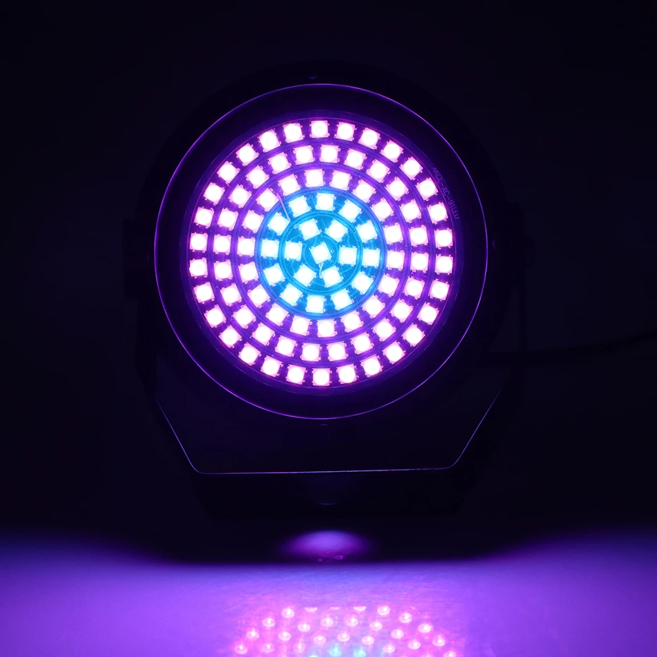 ALIEN 91 светодиодный RGB диско красочный стробоскоп сценическое освещение эффект DJ Бар Праздничная Вечеринка Рождество DMX звуковые огни с пультом дистанционного управления