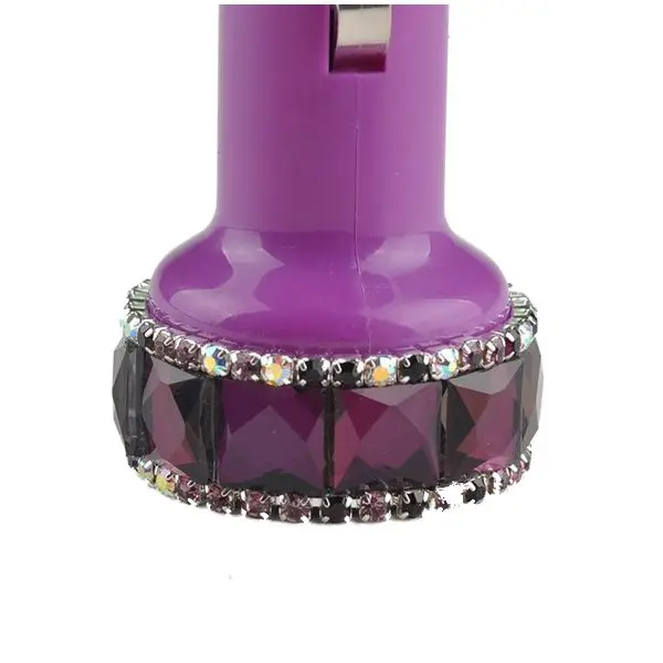 Лучшие предложения Стразы с двумя usb-разъемами автомобильное зарядное