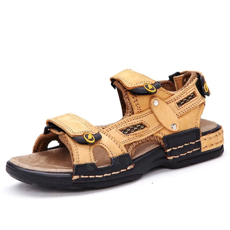 2017 Kids sandals summer new style children's casual shoes boys leather comfort sandal boy high quality beach | Детская одежда и