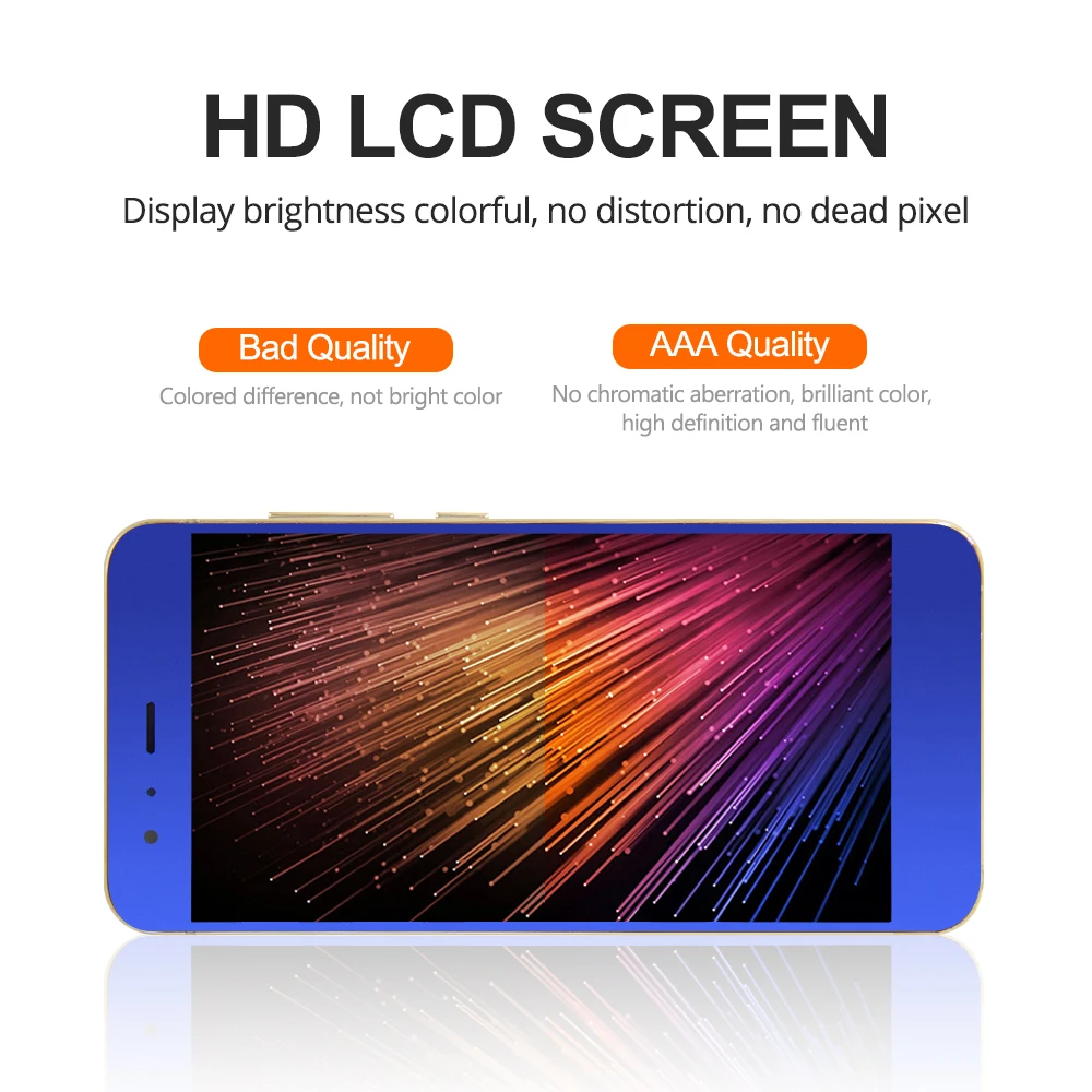 5 15 &quotновый дисплей Mi6 для XIAOMI ЖК-дисплей сенсорный экран с передним креплением