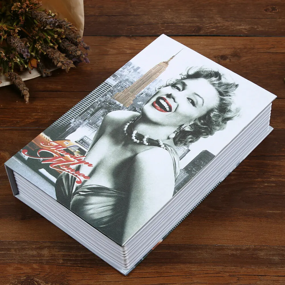 Секретная книга скрытая безопасная блокировка наличных денег драгоценностей