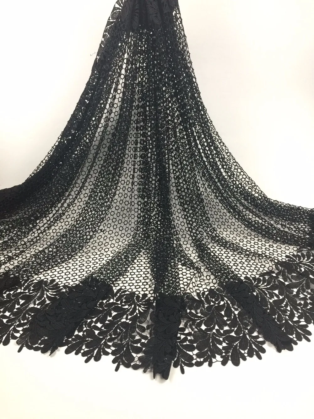 Высококачественная нигерийская Свадебная африканская кружевная