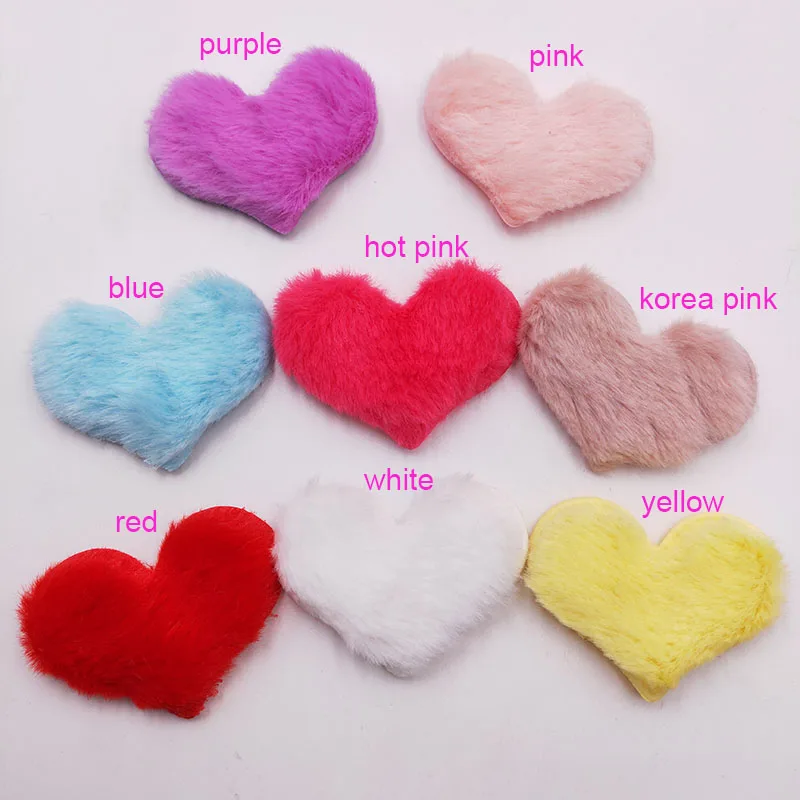 Детская заколка для волос 6 5x4 8 см|padded applique|felt heartspadded felt applique |