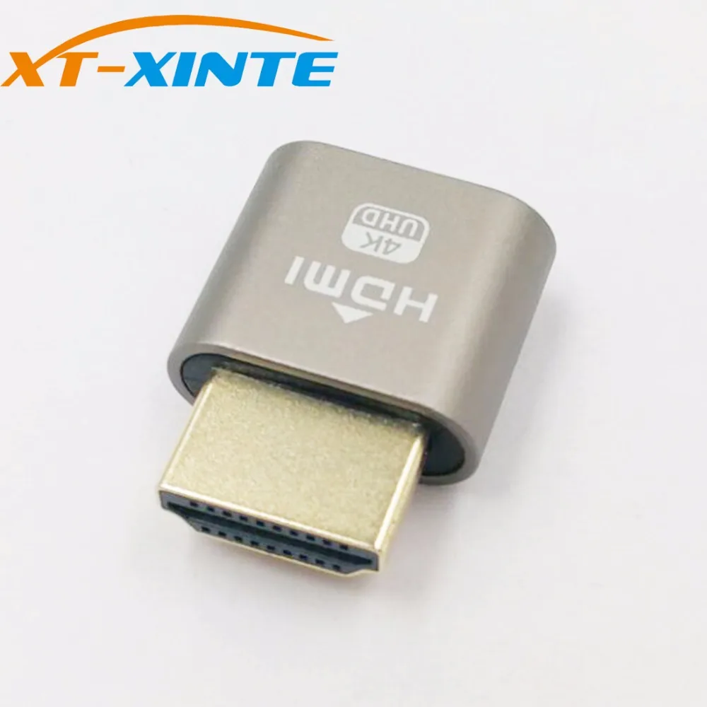 VGA адаптер виртуального дисплея HDMI DDC EDID пустышка без головы призрак эмулятор