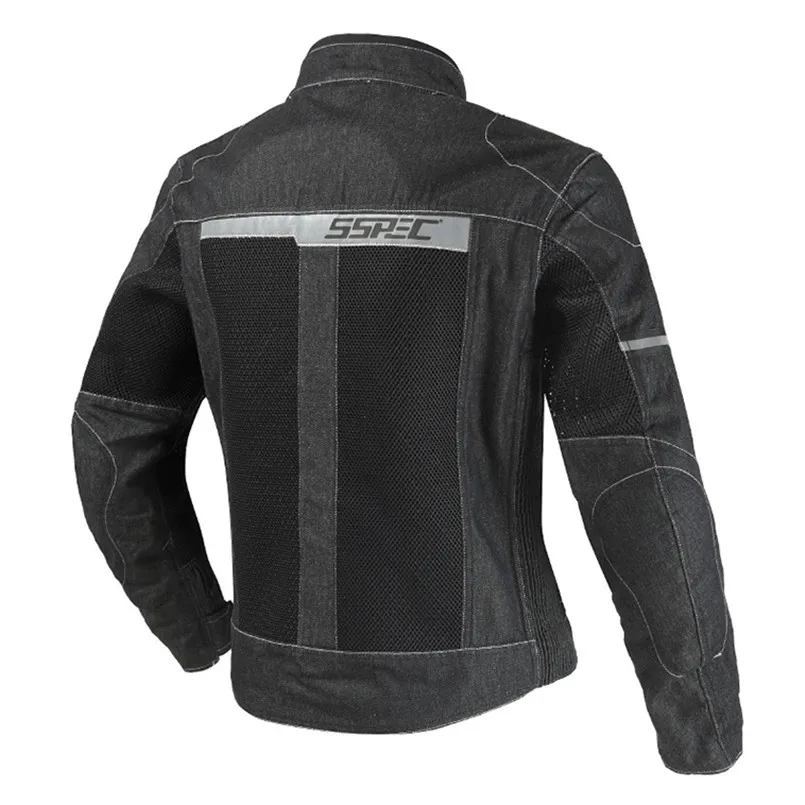 Free Shipping Men Motorcycle Jacket Summer Motorbike Riding Biker Jeans Cloth Breathable Protective Armor Moto Clothing | Автомобили и